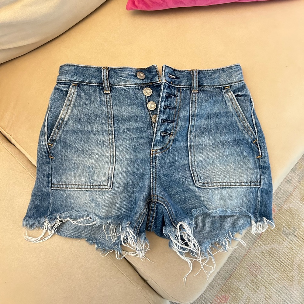 Free People Denim Shorts